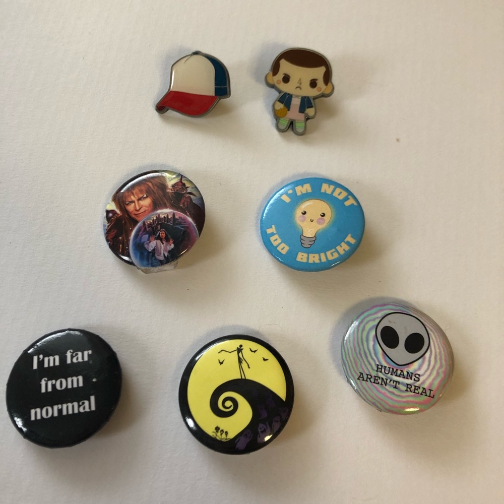 Bundle of pins! NWOT